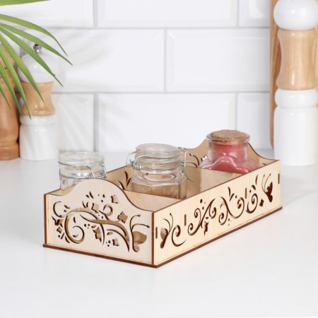 Box for spices "Butterflies", 25x13x7.5cm