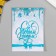 Greel with seeds grow "Happy New Year" 5*7cm