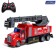 Radio -controlled “Fire Service” truck, light, works from batteries