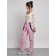 Semi -combinezone ski insulated female winter, size 48, pink color