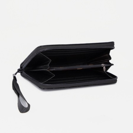 Women's wallet with lightning, black color-2