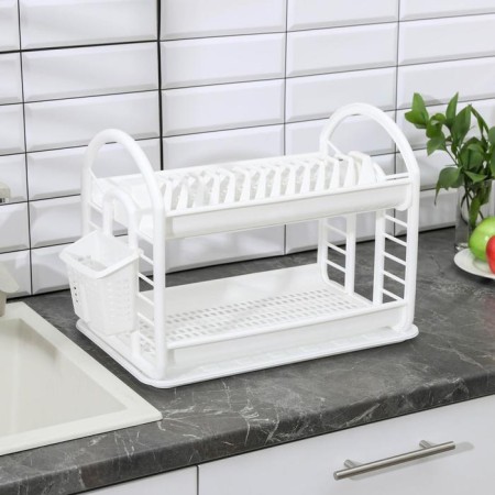 Dry drying 2-tier "Antik", 51 × 30 × 34 cm, color mix