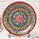 Largan Rishtan ceramics "Patterns", 32 cm, red