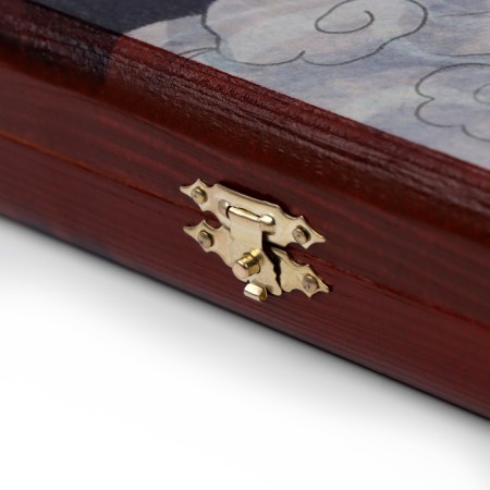 Narts "Dragon", wooden board 60 x 60 cm, with a field for playing checkers-3