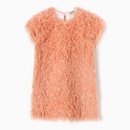 Платье для девочки, MINAKU :Party Dress, цвет розовый, рост 128 см-9