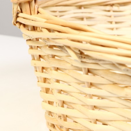 Wicker basket, 49 x 15/44 cm, willow-4