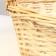 Wicker basket, 49 x 15/44 cm, willow