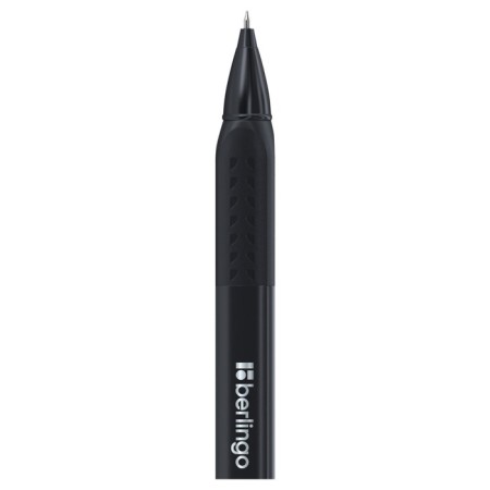 Gel handle Berlingo Apex Pro black, 0.5mm, trihedral case-1