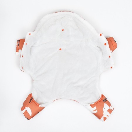 Assumes "Shtilyaga", size XS (DS 21 cm, Osh 25 cm, og 35 cm) white/orange-9