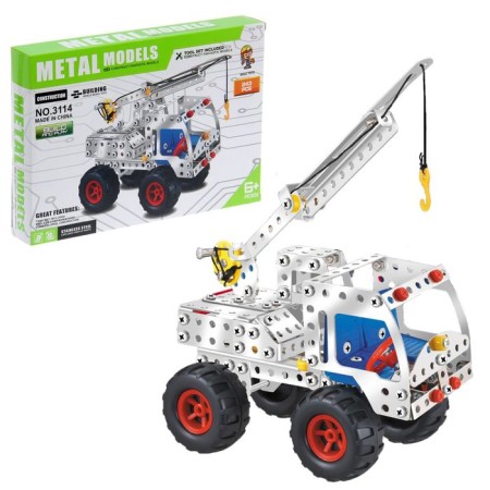 Metal designer "Auto Kran", 243 parts