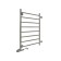 The electric heated towel -sprayer "Sanprise" Aurora P8, 500x800 mm, left/right, chrome