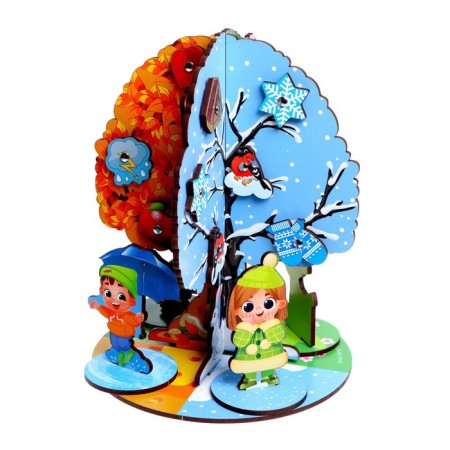Board game "Magnetic apple tree"-2