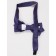 ISEE boys tie for boys, purple color, red