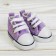Doll sneakers, sole length 5 cm, purple color