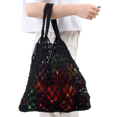 ALOSKA 35 x 48 cm, handle 14 cm, cell 3.5 cm, black-1