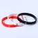 Silicone Bracelet "Smile", set of 3 pcs., Color, 6 cm