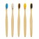 Bamboo denture soft, 5 pieces, mix of flowers