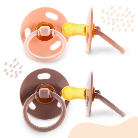 A set of classic dummies, 2 pcs., Latex, +0 months.-1
