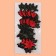 Thermal appliance "Flowers", 20 × 7 cm, red color