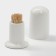 Porcelain stand for toothpicks Magistro "Classics", d = 5 cm, white color