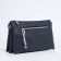 Bag Cross-Bodi with a zipper, blue color
