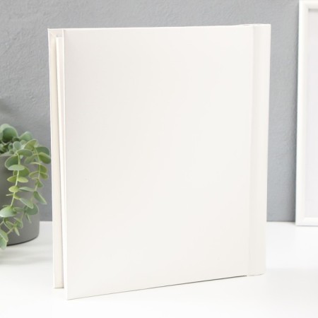 Photo album magnetic 23x28 cm. 30 sheets, "classic" white-1