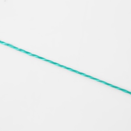 Weaving thread, twisted, d = 1 mm, 50 m, green color-3
