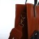 Bag Women's Tout with zipper, brown color