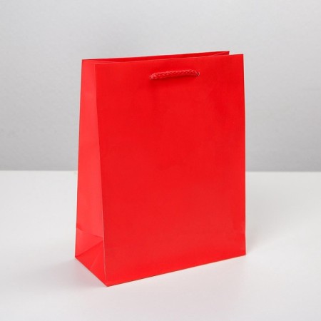Gift laminated package, packaging, “red”, MS 18 x 23 x 8 cm-1