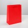 Gift laminated package, packaging, “red”, MS 18 x 23 x 8 cm