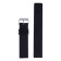 Solomon watch strap 18 mm, silicone, L-20 cm, black