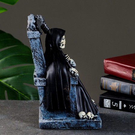 Figure "Death with a scythe" 22x13x12cm-1