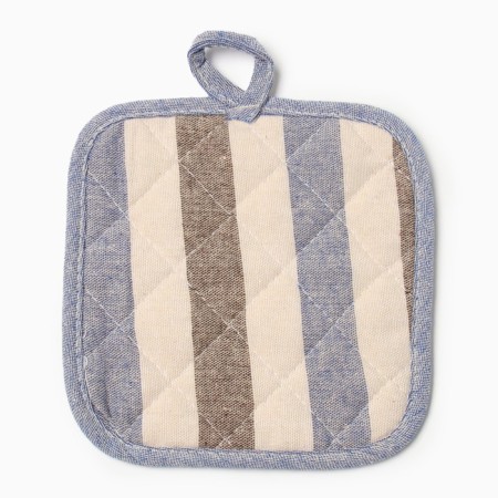 Set of kitchen. Dolyana strip ts.Ser/syn, mittens-prich.28x17cm, take 17x17 50% p/e 50% HL-4