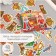 Stickers for creativity "New Year's fairy tale" embossing gold set 48 pcs 9x7x0.8 cm