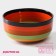 Labellite ceramic shade "India", 800 ml, d = 15 cm, color orange color