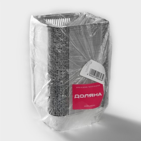 Foil uniform for baking and baking of the deed, 430 ml, 14 × 11.5 × 4.5 cm-6