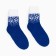 Women's socks, blue color, size 23-25