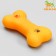Toy squeak of small "bone with paws" for dogs, 8.5 cm
