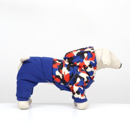 Combines "Go-Idi" with a weight, size 10 (DS 25, OG 34, Osh 24 cm), blue/camouflage-1