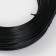 Rang artificial smooth 7 mm 100 m semi -pipe (black)