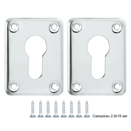Decorative lining Punto ESC083-SS, on a cylinder, 2 pcs.