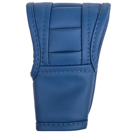 SkyWay automatic transmission lever case, artificial leather, blue, s06201014