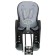 Rear bell bQ-9 with a handle, fastening on a frame with a button, black color