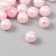 Beads for creativity plastic "Direct pink" set of 20 g d = 1.1 cm