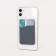 Cartholder on the phone, dark gray color