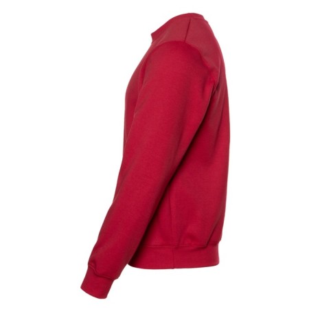 Unisex sweatshirt, size 56, dark red color-1