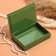 Casket "Roses with wildflowers in the basket", green, 11 × 16 cm, lacquer miniature