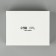 Folding box with a plastic lid "White", 11.5 x 9 x 4 cm