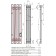 Electric towel Grois Quartet, 180x1500 mm, lower right, black