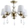 Sapphirah chandelier 5he14 40t champagne gold 58x58x40 cm